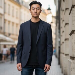 Polo Ralph Lauren Textured Black Sport Coat